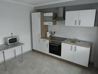 Küche/Küchenzeile in der Unterkunft Zimmer Enzjan