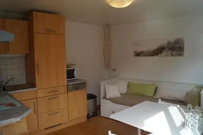 Küche/Küchenzeile in der Unterkunft Ferienhaus in Wörth am Main