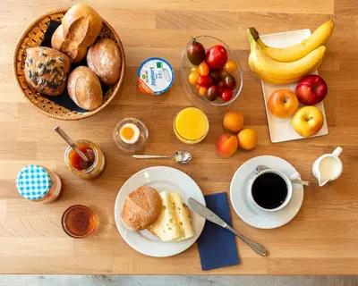 Essen im Bed & Breakfast oder in der Nähe