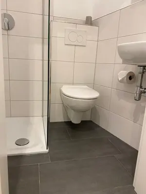Ein Badezimmer in der Unterkunft Business-Apartment Braun