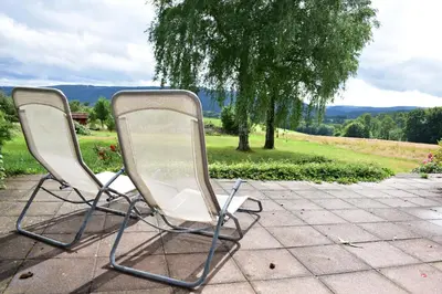 Naturlandschaft in der Nähe des Ferienhauses