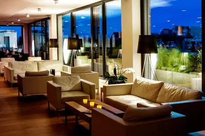 Ein Sitzbereich in der Unterkunft Midori - The Green Guesthouse