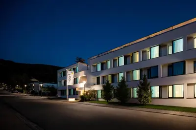 Das Gebäude in dem sich das Hotel befindet