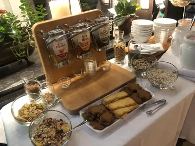 Essen im Hotel oder in der Nähe