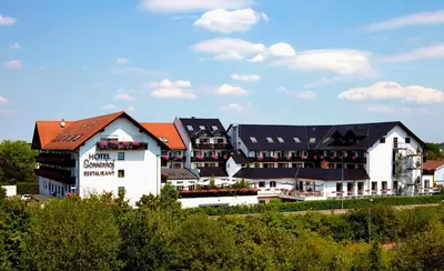 Das Gebäude in dem sich das Hotel befindet