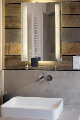 Ein Badezimmer in der Unterkunft Miniapartment am Dalberg