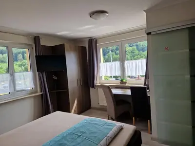 Ein Bett oder Betten in einem Zimmer der Unterkunft LandGASTHOF Rose