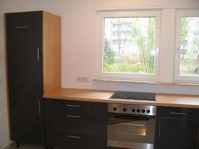 Küche/Küchenzeile in der Unterkunft Ambiente in Karlsruhe City