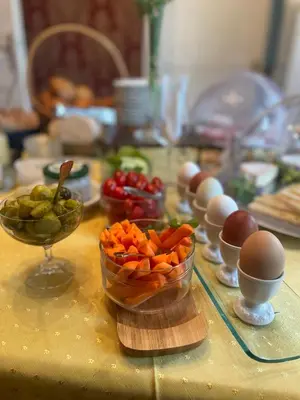 Essen in der Pension oder in der Nähe
