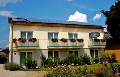 Das Gebäude in dem sich das Hotel befindet