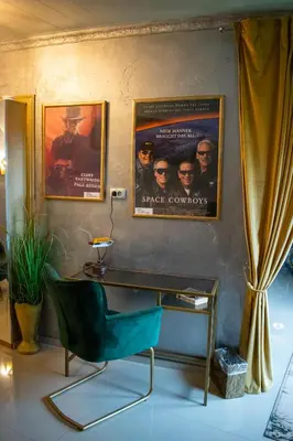 Ein Sitzbereich in der Unterkunft Hotel Karthäuser Hof