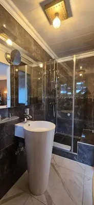 Ein Badezimmer in der Unterkunft Hotel Karthäuser Hof
