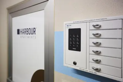 Grundriss der Unterkunft Harbour Apartments