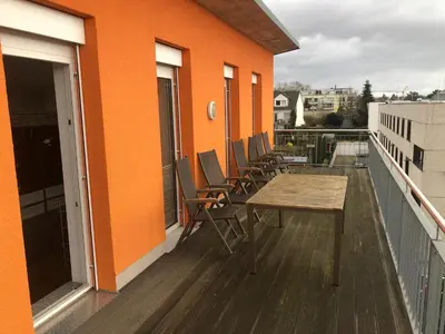 Grundriss der Unterkunft Ferienhaus Mainz