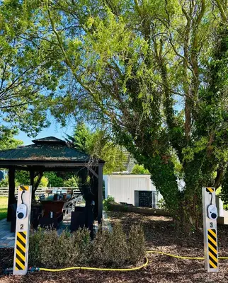 Ein Garten an der Unterkunft Kraft Hotel Alzey Worms A61