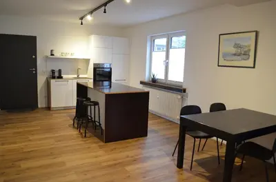 Küche/Küchenzeile in der Unterkunft Apartment Pfungstadt