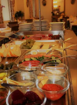 Essen im Hotel oder in der Nähe