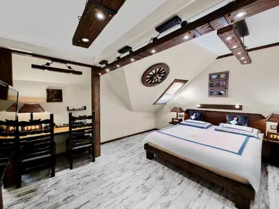 Ein Bett oder Betten in einem Zimmer der Unterkunft Hotel Rössle