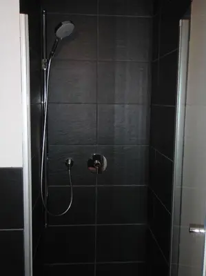 Ein Badezimmer in der Unterkunft Ferienwohnung Mainz