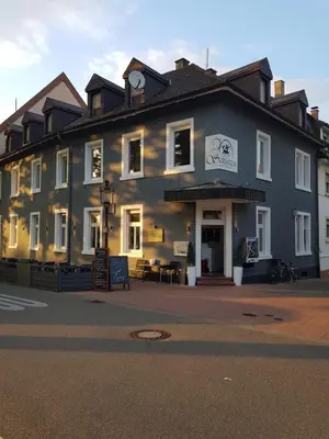 Das Gebäude in dem sich das Hotel befindet
