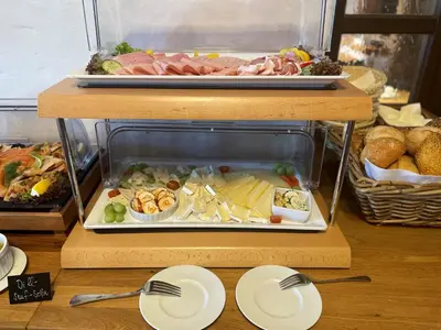 Essen im Hotel oder in der Nähe