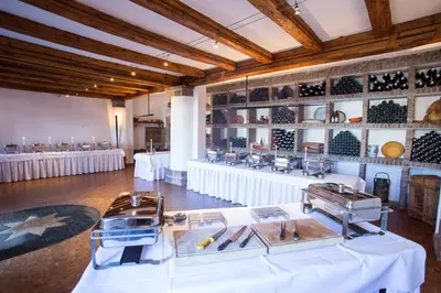 Essen im Hotel oder in der Nähe