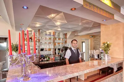 Getränke in der Unterkunft Hotel zum Ochsen