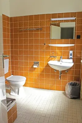 Ein Badezimmer in der Unterkunft Autobahn Hotel Pfungstadt Ost