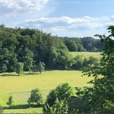 Naturlandschaft in der Nähe des Ferienhauses