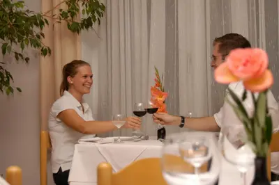 Getränke in der Unterkunft Hotel Karlshof