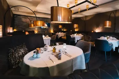 Ein Sitzbereich in der Unterkunft hotel zentlinde