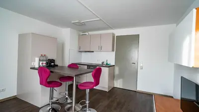 Küche/Küchenzeile in der Unterkunft Comfort Boardinghouse