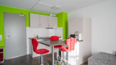 Küche/Küchenzeile in der Unterkunft Comfort Boardinghouse