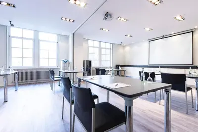 Der Geschäftsbereich oder Konferenzraum in der Unterkunft Hotel Blechhammer