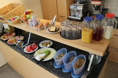 Essen im Hotel oder in der Nähe