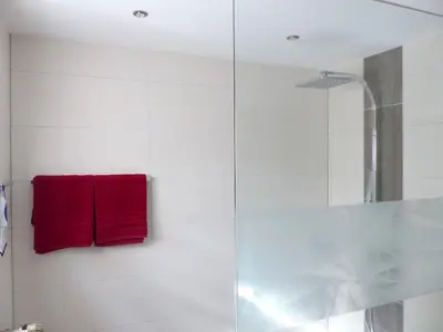 Ein Badezimmer in der Unterkunft Ferienwohnung Heimsheim