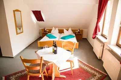 Ein Bett oder Betten in einem Zimmer der Unterkunft Hotel Janssen