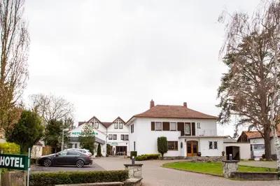 Das Gebäude in dem sich das Hotel befindet
