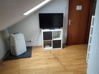 TV/Unterhaltungsangebot in der Unterkunft Gästehaus Windheim (Karlsruhe-Knielingen 2)
