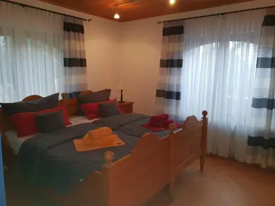 Ein Bett oder Betten in einem Zimmer der Unterkunft * * * * * Villa Zabler