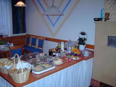 Essen in der Pension oder in der Nähe