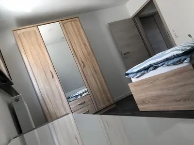 Ein Bett oder Betten in einem Zimmer der Unterkunft Traumferienwohnung 1