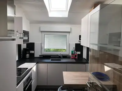 Küche/Küchenzeile in der Unterkunft Traumferienwohnung 1
