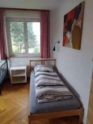 Ein Bett oder Betten in einem Zimmer der Unterkunft Ferienhaus Günter