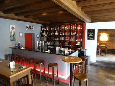 Lounge oder Bar in der Unterkunft Hotel Restaurant Fronmühle 3 Sterne Superior