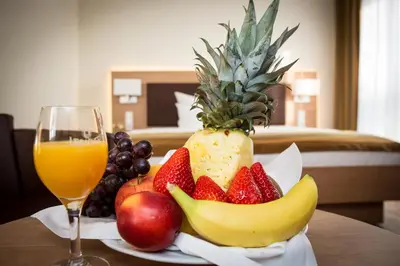 Essen im Hotel oder in der Nähe