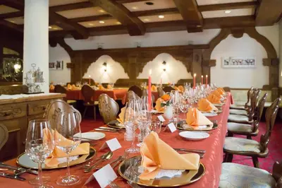 Getränke in der Unterkunft Hotel St.Martiner Castell