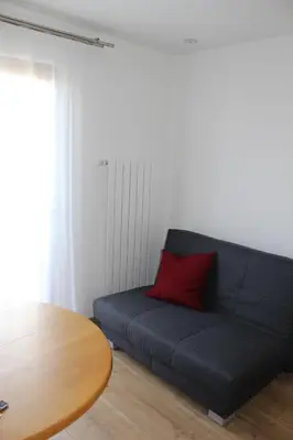 Ein Sitzbereich in der Unterkunft Fritsch Häusel