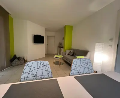 TV/Unterhaltungsangebot in der Unterkunft Ferienwohnung Sander