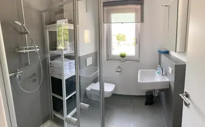 Ein Badezimmer in der Unterkunft Main Boarding House